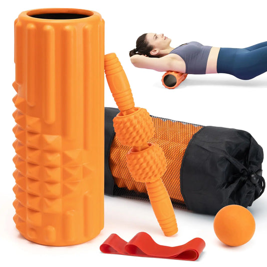 Foam Roller 5-in-1 Muscle Therapy Kit